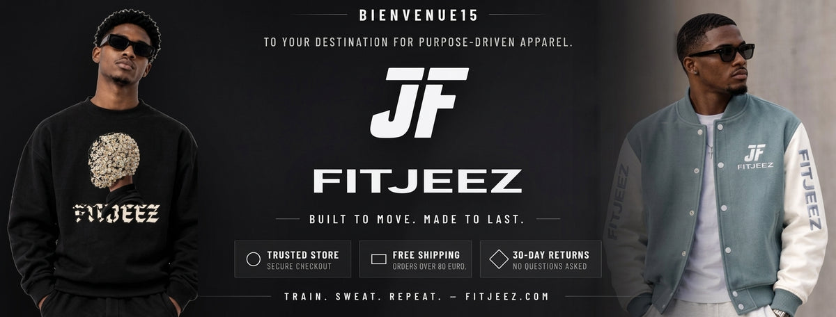 Bannière FITJEEZ Speciale Rentrée avec le code promo BIENVENUE15