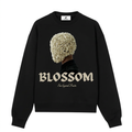 Sweat Blossom FITJEEZ noir sur fond blanc